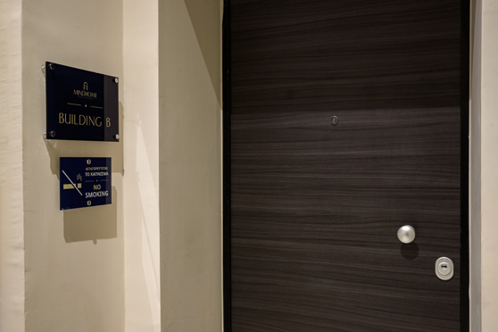 MindHome first floor access door
